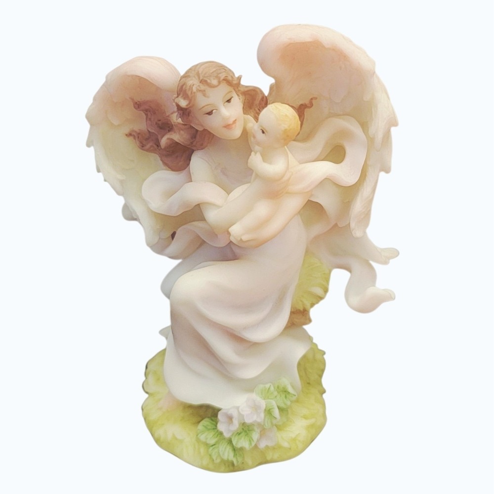 Seraphim Classics February Angel Motherhood Collection Roman Inc 80772 2003 COA‎